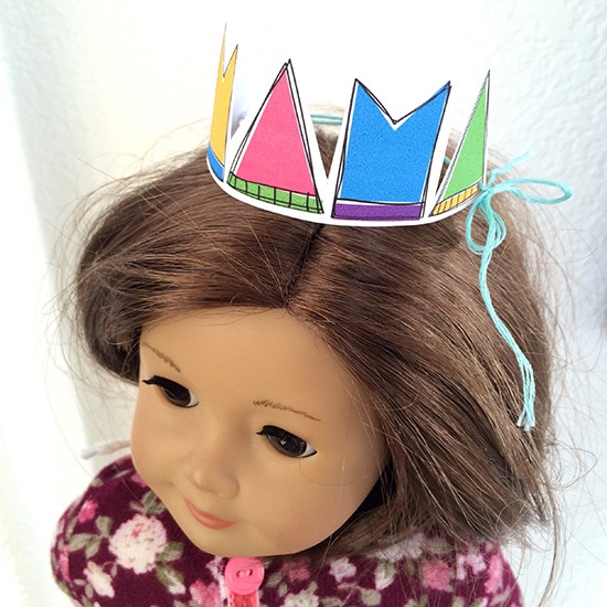Make a Birthday Crown for your Dolls