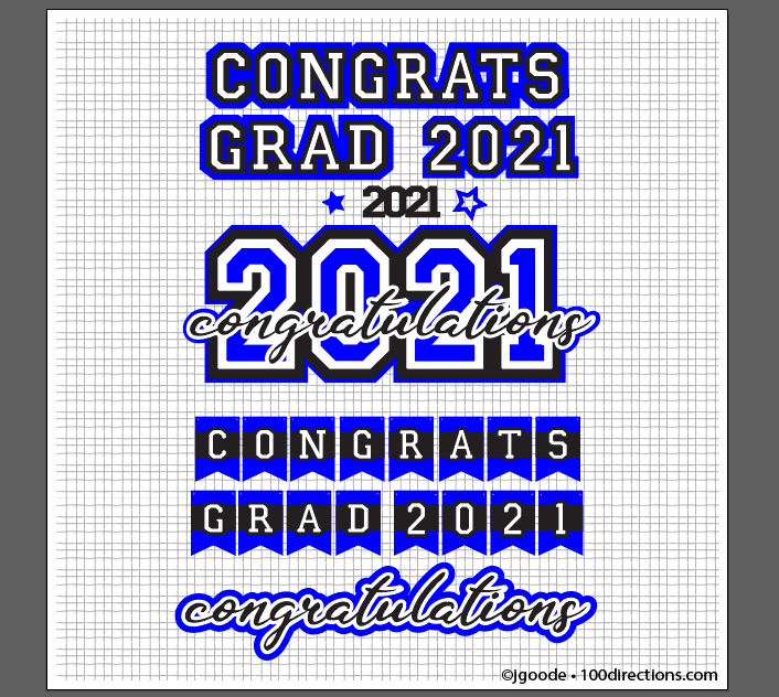 Graduation SVG cut files by Jen Goode