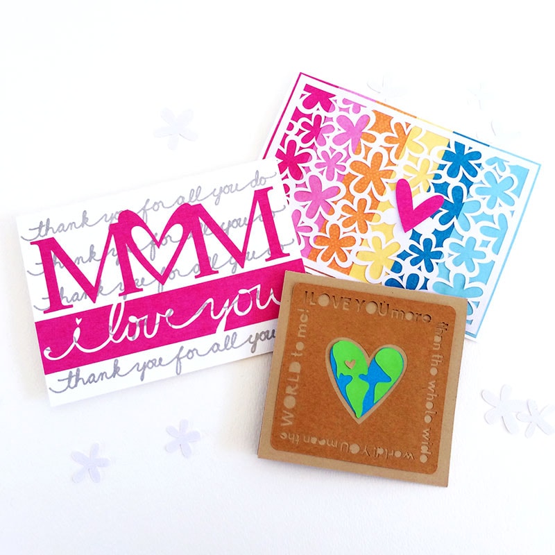 Easy cards to make for Mom for Mother's Day designed by Jen Goode