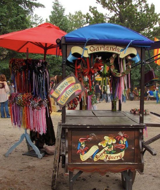 Artisan carts - I love the colors everywhere