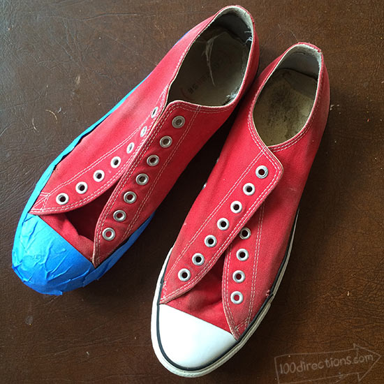 painting converse shoes