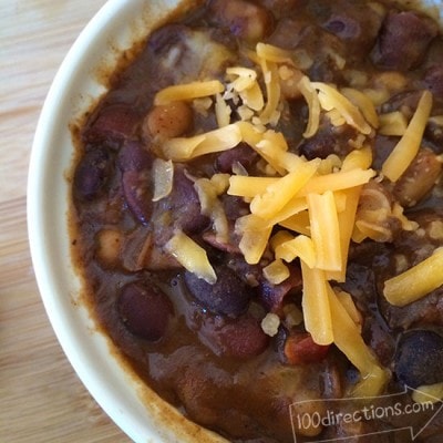 Mixed bean chili