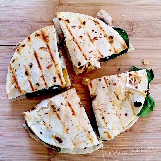 tomato-spinach-mushroom-feta-grilled-tortilla-4-pieces