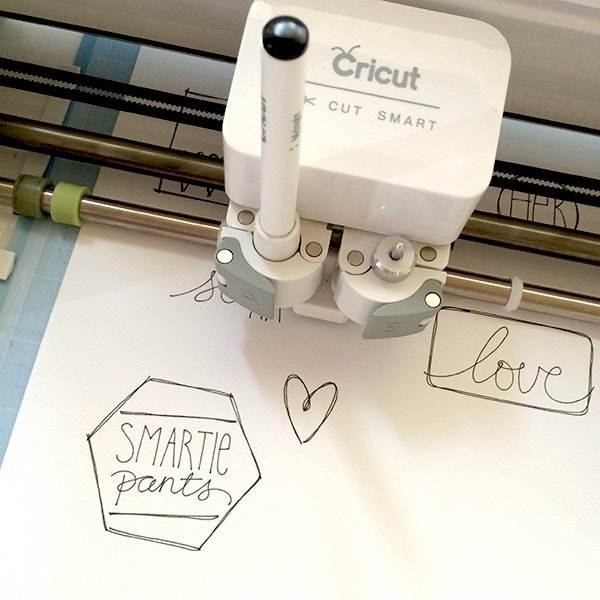 More drawing designed by Jen Goode with the Cricut Explore