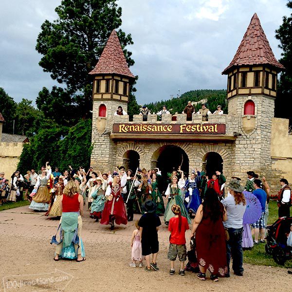 Closing goodbye at the Colorado Renaissance Festival