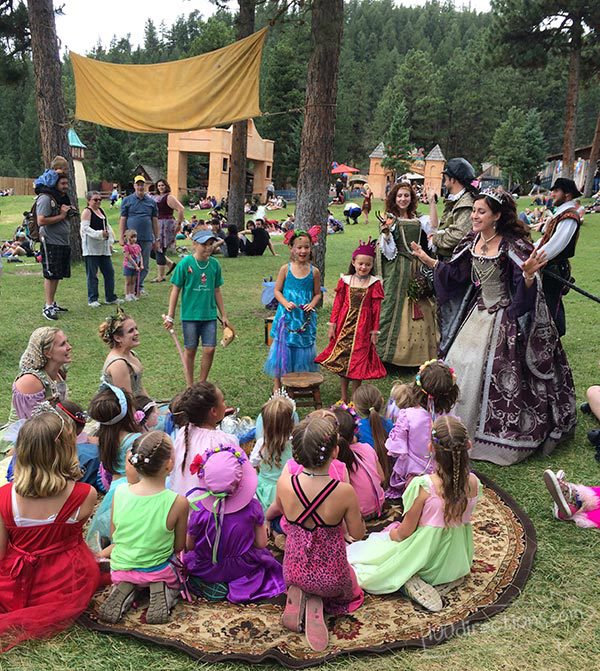 Attend a princess tea at the Colorado Renaissance Festival