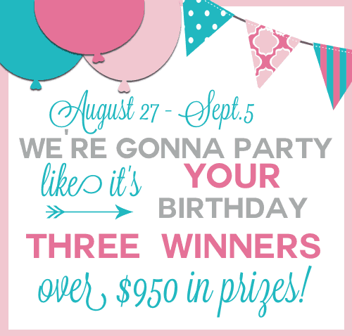Giant Birthday Giveaway
