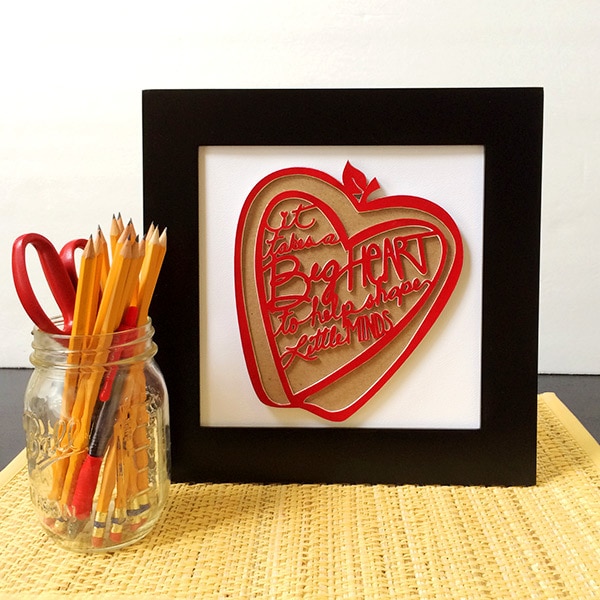 It Takes a Big Heart - Teacher Gift