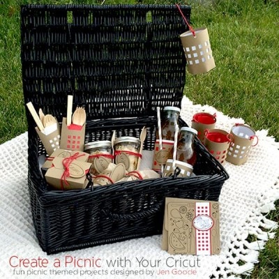 Create a picnic party set designed by Jen Goode
