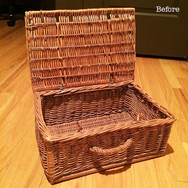 Old picnic basket needs some love