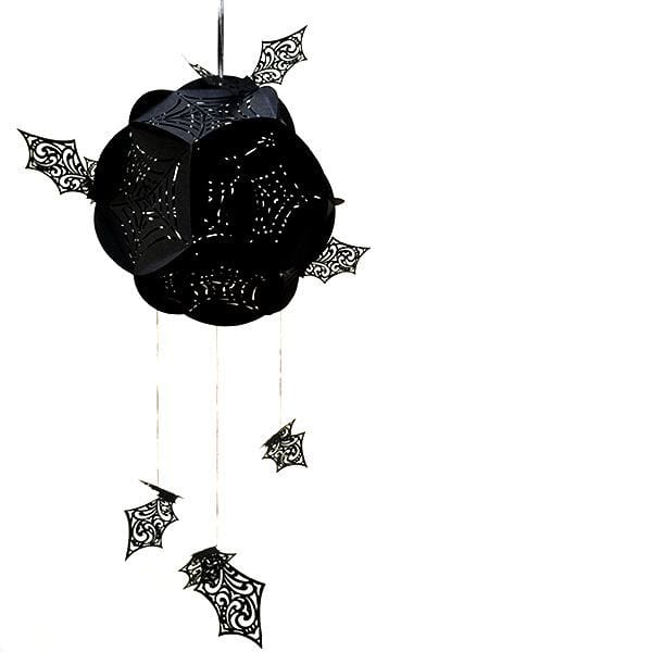 Hanging Bat Centerpiece for Halloween Decor