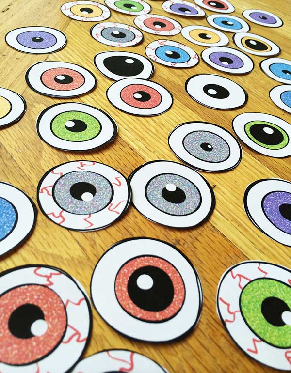 Piles of eyeballs