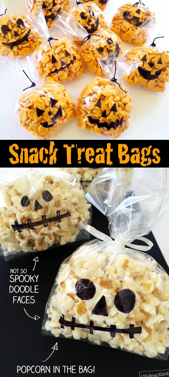 Cute Halloween Snack Bags