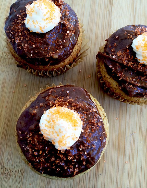 Peanut Butter Banana Fudge Frosting