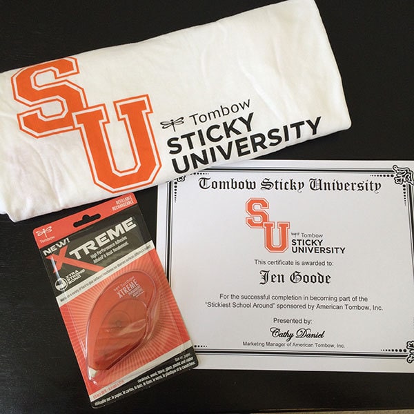 Tombow Sticky University