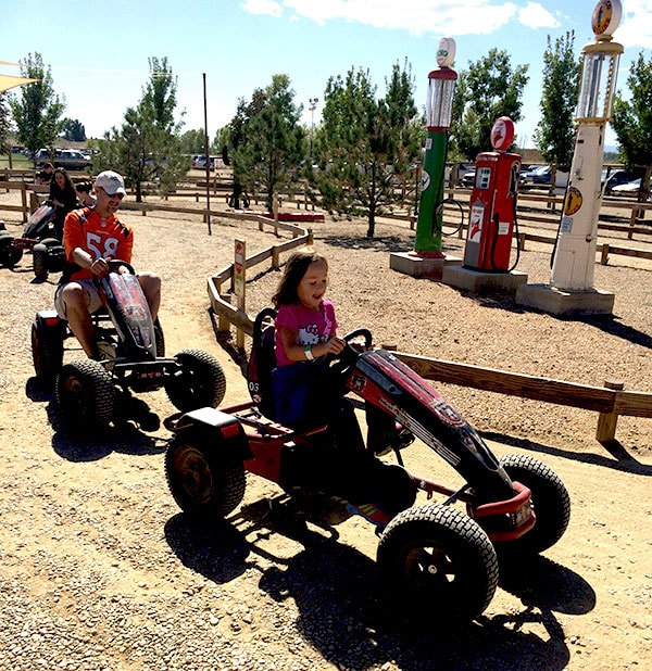 Giant tricycle racing