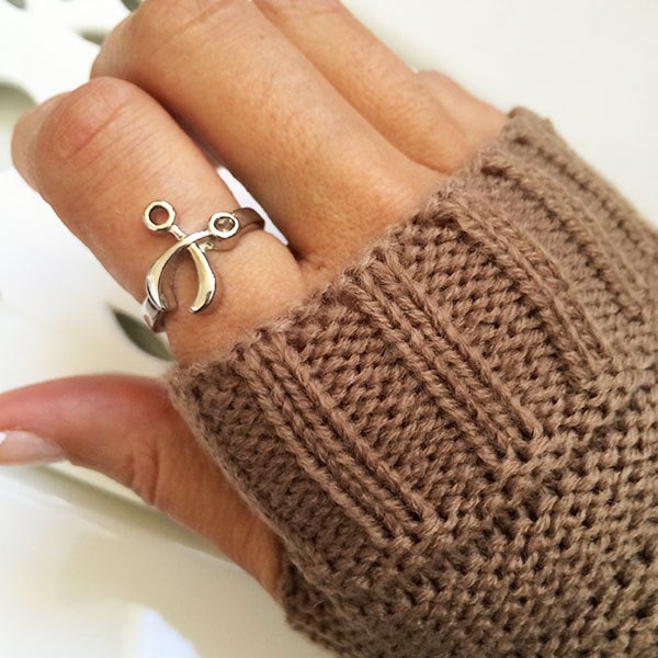 Scissors Ring from Cents of Style