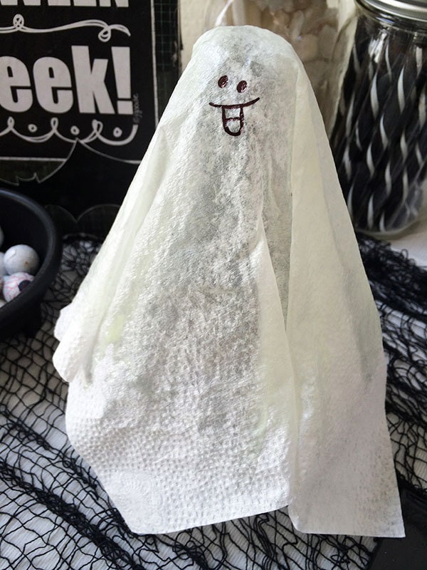 Make a 3d Ghost with Mod Podge