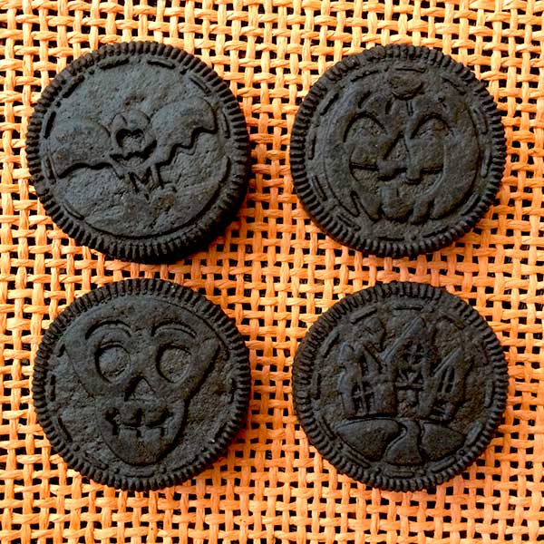 4 OREO cookie Halloween designs