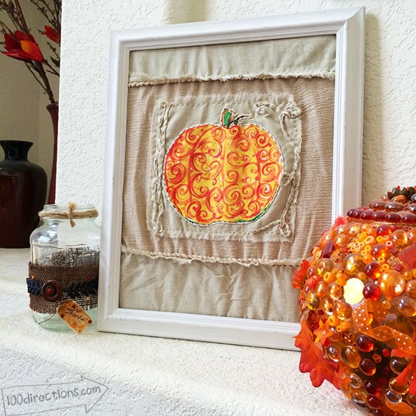 Make Fall Decor with Printable art by Jen Goode