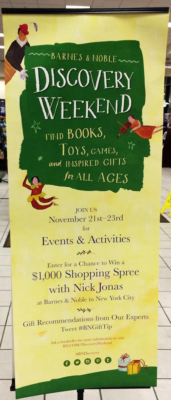 Barnes & Noble Discovery Weekend