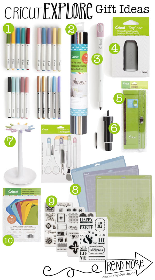 Gift Ideas for the Cricut Explore Crafter