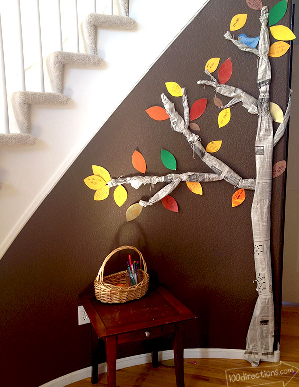 Make an Interactive Thankful Tree