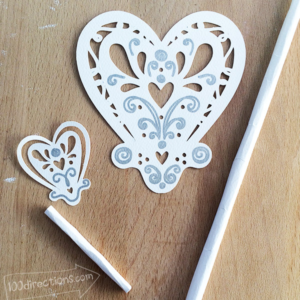 Princess wands just cut with Cricut Explore