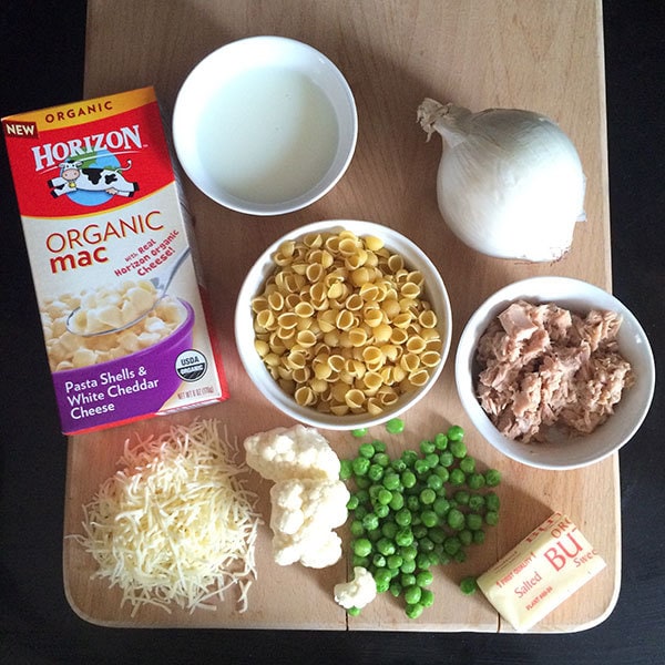 Ingredients for Tuna Casserole