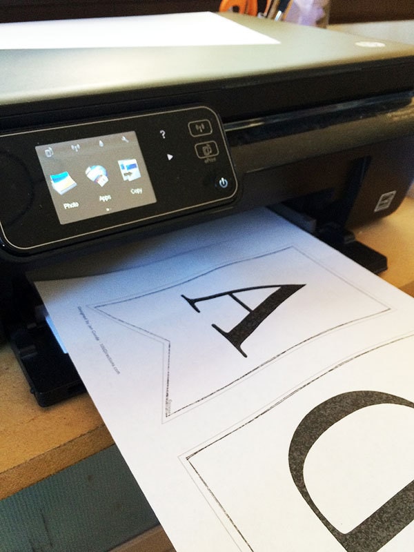 Print a second letter