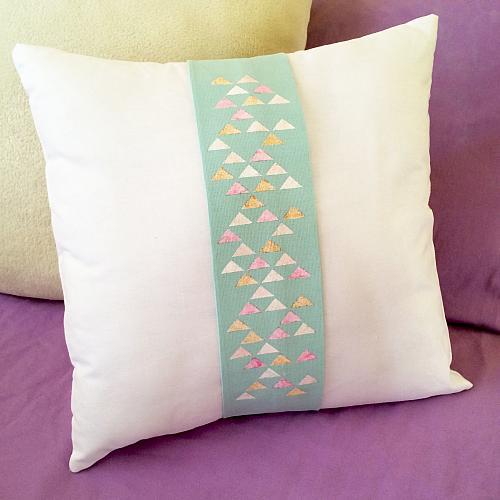 Hand Painted Pillow Wrap