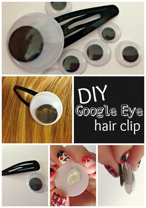 Google Eye Hair Clip
