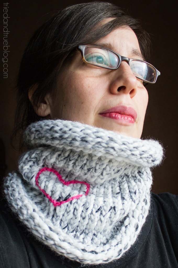 Knitting Loom Neck Warmer