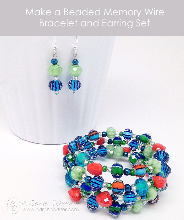 Pretty Glass Bead Bracelet