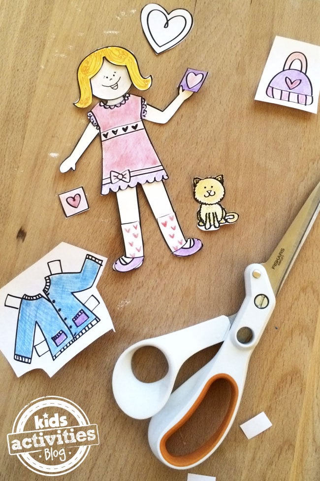 Design Your Own Paper Doll Set