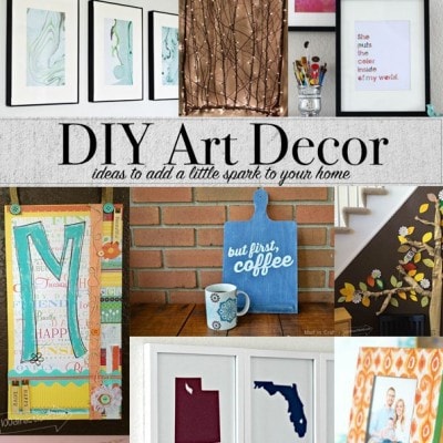 DIY Art Decor Ideas to add a little spark to your home