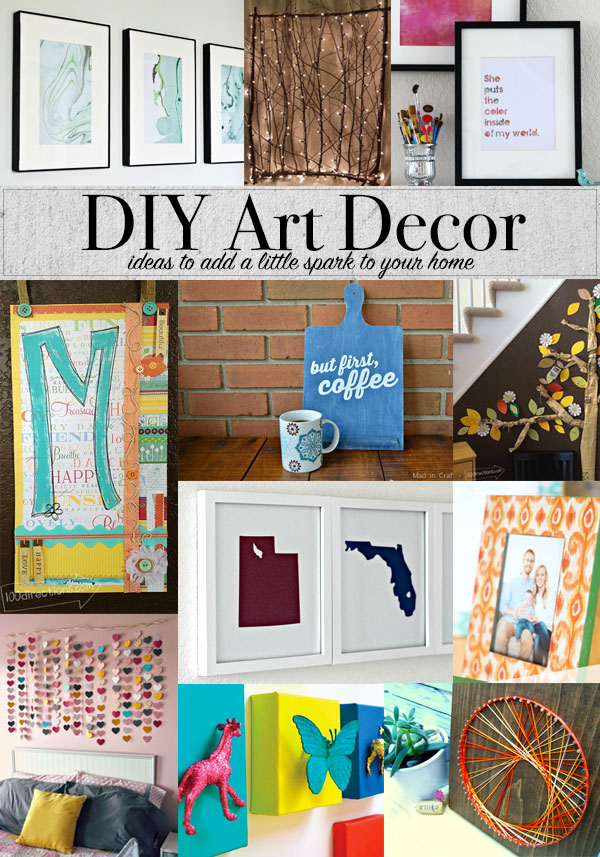 DIY Art Decor Ideas to add a little spark to your home