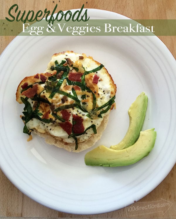 Eggs and Veggies Superfood Breakfast