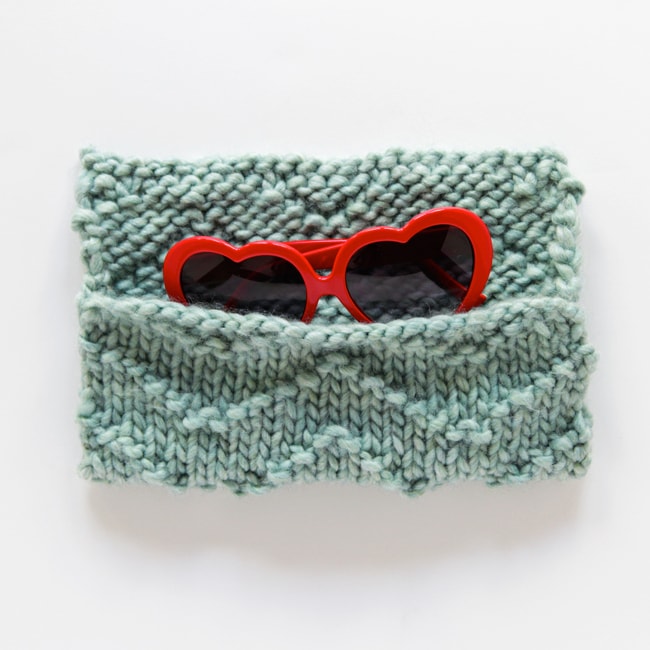 Knitted Sunglasses Case