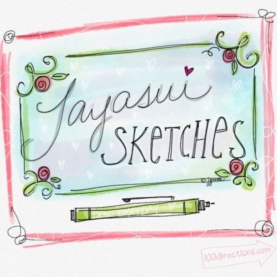 Tayasui Sketches Pro - art by Jen Goode on ipad