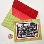 Teacher Appreciation Free Printable Card Kit - 100 Directions