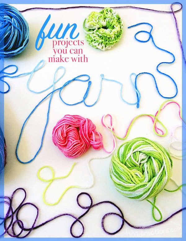 Fun Crafts you can make with Yarn