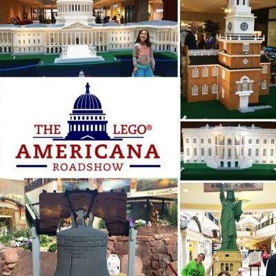 LEGO Americana Roadshow display in Colorado