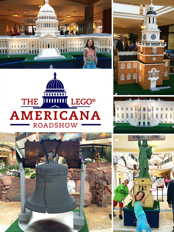 LEGO Americana Roadshow display in Colorado
