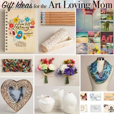 Gift Ideas for the Art Loving Mom from World Market and Shutterfly