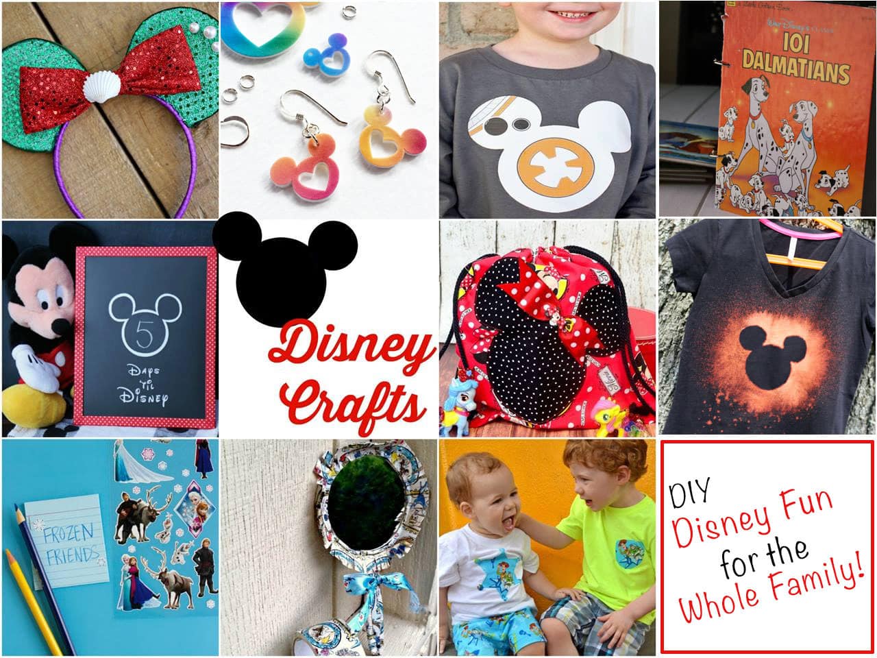 DIY Disney Jewelry with Cricut and Free Rainbow Printable 100 Directions