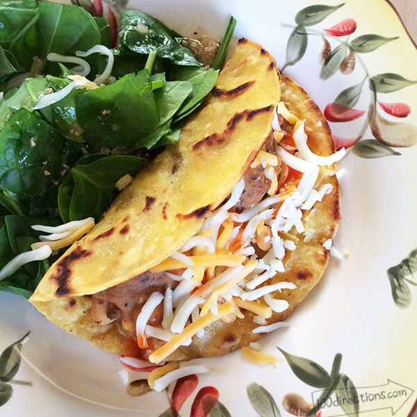 Make your own pan fried taco shells