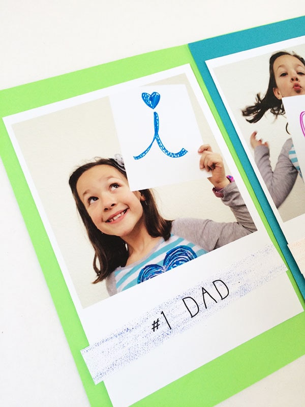 Use the HP Snapshots app to print cute photos for handmade cards