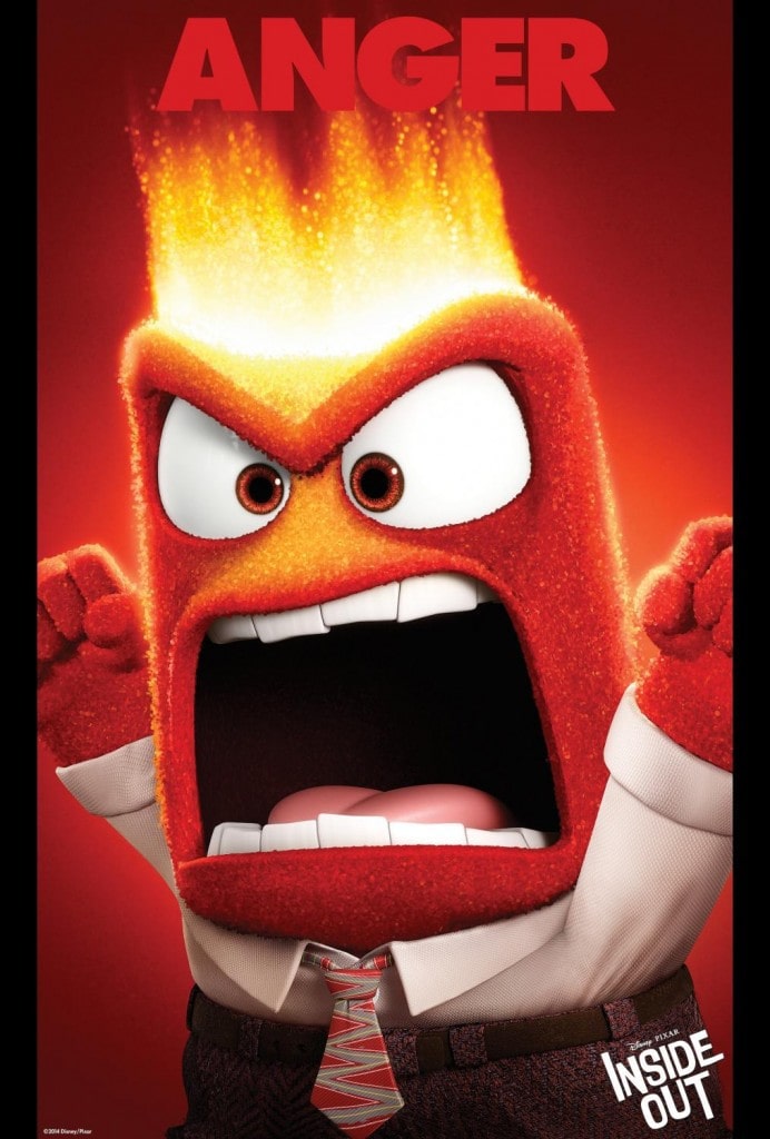 Inside Out Movie character - Anger