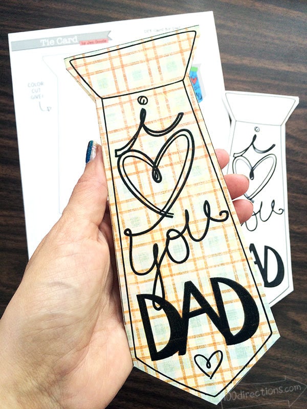 Fun DIY Father's Day Card kit 